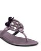 Tory Burch Tory Burch Women's Miller Satin Bow Sandals - 3