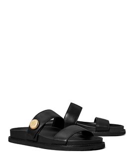 Tory Burch Tory Burch Women's Romy Sport Leather Slide Sandals
