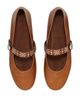 Tory Burch Tory Burch Women's Romy Studded Leather Mary Jane Flats - 4