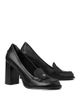 Tory Burch Tory Burch Women's Vintage Leather Heeled Loafers - 1