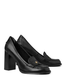 Tory Burch Tory Burch Women's Vintage Leather Heeled Loafers