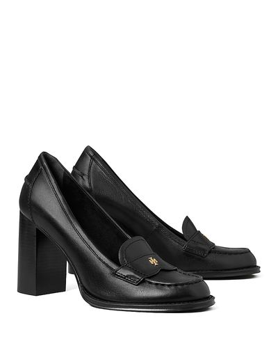 Tory Burch Tory Burch Women's Vintage Leather Heeled Loafers