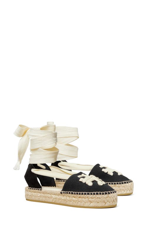 Tory Burch Tory Burch Woven Double-T Espadrille