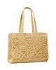 Tory Burch Vince Monogram Crochet Straw Tote Bag - 3