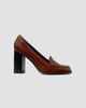 Tory Burch Women's 85MM Leather Loafer Pumps - 5