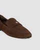 Tory Burch Women's Almond Toe Suede Loafers - 5