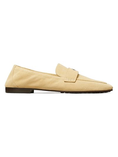 Tory Burch Women's Ballet Double-T Suede Loafers