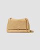 Tory Burch Women's Charlie Large Quilted Suede Shoulder Bag - 1