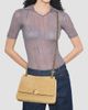 Tory Burch Women's Charlie Large Quilted Suede Shoulder Bag - 2
