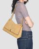 Tory Burch Women's Charlie Large Quilted Suede Shoulder Bag - 3
