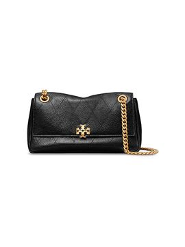 Tory Burch Women's Charlie Quilted Leather Small Shoulder Bag