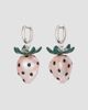 Tory Burch Women's Curiosity Silvertone, Cultured Pearl & Mixed-Media Strawberry Drop Earrings - 4