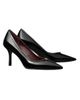 Tory Burch Women's Double T Buckle 80MM Leather Pumps - 4