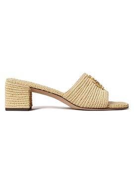 Tory Burch Women's Eleanor 55MM Raffia Sandals