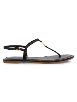 Tory Burch Women's Emmy Leather Thong Sandals