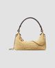 Tory Burch Women's Fleming Crochet Raffia Pochette - 6