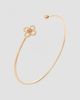 Tory Burch Women's Forget Me Not 18K-Gold-Plated Cuff - 3