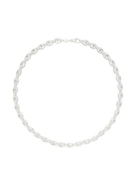 Tory Burch Women's Gemini Silvertone Chain Necklace