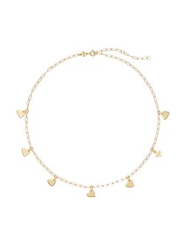 Tory Burch Women's Good Luck Heart Goldtone Necklace