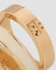Tory Burch Women's Icon 18K-Gold-Plated & Enamel Double-Band Ring - 3