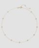 Tory Burch Women's Icon 18K-Gold-Plated Logo Station Necklace - 1