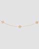 Tory Burch Women's Icon 18K-Gold-Plated Logo Station Necklace - 2