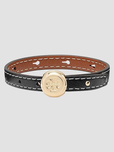 Tory Burch Women's Icon Leather Bracelet