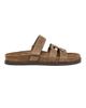 Tory Burch Women's Ines Logo-Detailed Suede Slide Sandals - 1