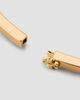 Tory Burch Women's Kira 18K-Gold-Plated Logo Hinged Bangle - 3