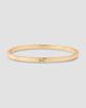 Tory Burch Women's Kira 18K-Gold-Plated Logo Hinged Bangle - 4