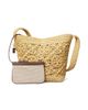 Tory Burch Women's Lock Medium Monogram Crochet Bucket Bag - 3