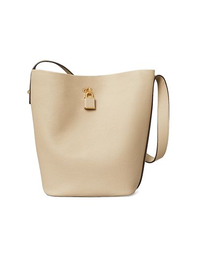 Tory Burch Women's Lock Slim Bucket Bag