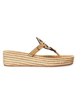 Tory Burch Women's Miller 25MM Suede Espadrille Sandals
