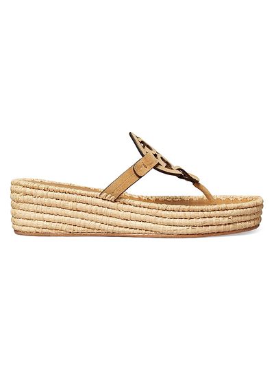 Tory Burch Women's Miller 25MM Suede Espadrille Sandals
