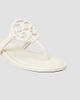 Tory Burch Women's Miller Imitation Pearl-Embellished Knotted Suede Sandals - 4