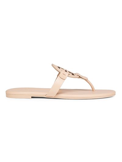 Tory Burch Women's Miller Leather Thong Sandals