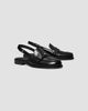Tory Burch Women's Moc Toe Leather Slingback Penny Flats - 2