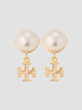Tory Burch Women's Moondance 18K-Gold-Plated & Imitation Pearl Ear Jackets