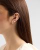 Tory Burch Women's Moondance 18K-Gold-Plated & Imitation Pearl Ear Jackets - 2