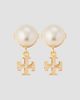 Tory Burch Women's Moondance 18K-Gold-Plated & Imitation Pearl Ear Jackets - 5