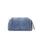 Tory Burch Women's Perry Denim-Print Suede Crossbody Bag - 4
