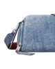 Tory Burch Women's Perry Denim-Print Suede Crossbody Bag - 5
