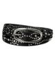 Tory Burch Women's Pierced Studded Leather Belt - 3