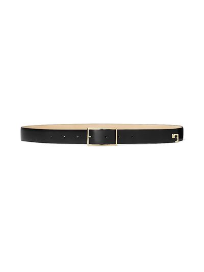 Tory Burch Women's Roller Buckle Leather Belt