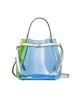 Tory Burch Women's Romy Colorblocked Clear Bucket Bag - 1