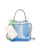 Tory Burch Women's Romy Colorblocked Clear Bucket Bag - 5