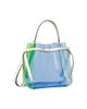 Tory Burch Women's Romy Colorblocked Clear Bucket Bag - 6