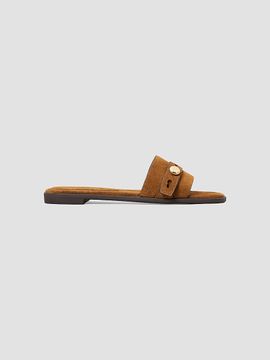 Tory Burch Women's Romy Suede Flat Sandals