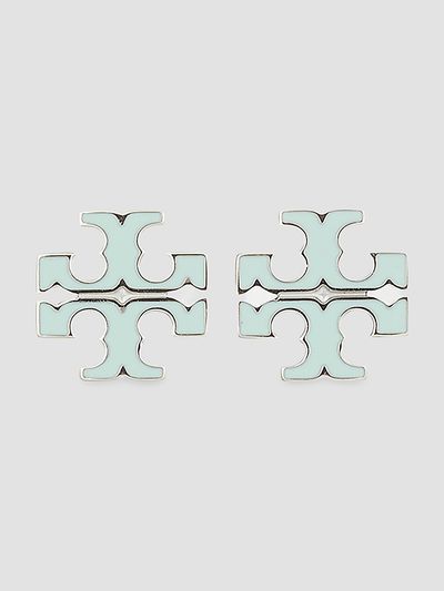 Tory Burch Women's Small Icon Enamel Stud Earrings