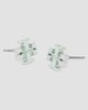 Tory Burch Women's Small Icon Enamel Stud Earrings - 2